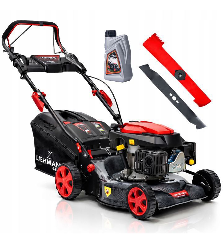 kosiarka spalinowa do trawy z napĘdem 146cc lekka mocna zwrotna 44cm + olej kosiarka spalinowa do trawy z napĘdem 146cc lekka mocna zwrotna 44cm + olej