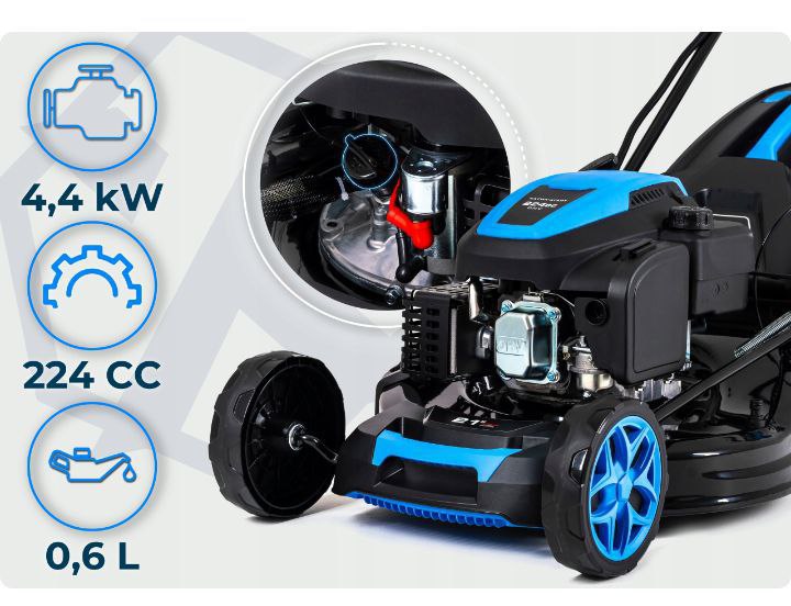 kosiarka spalinowa potĘŻna 224cc rozrusznik napĘd 53cm mulczowanie 9w1 kosiarka spalinowa potĘŻna 224cc rozrusznik napĘd 53cm mulczowanie 9w1