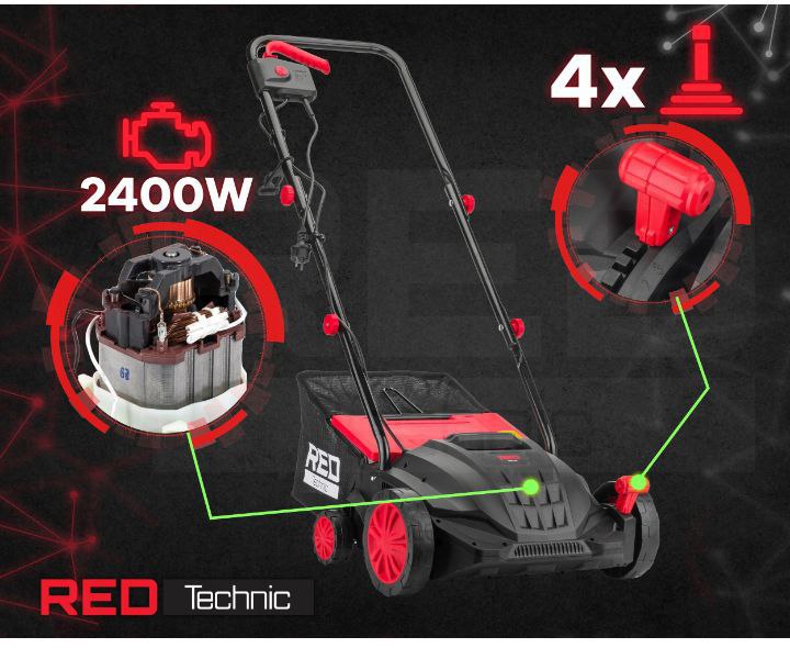 aerator wertykulator elektryczny 3w1 2400w z koszem aeracja wertykulacja aerator wertykulator elektryczny 3w1 2400w z koszem aeracja wertykulacja