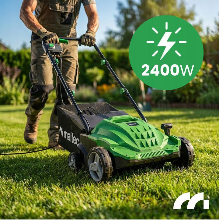 mocny aerator wertykulator elektryczny kosz 58l 3w1 2800w 40cm areator mocny aerator wertykulator elektryczny kosz 58l 3w1 2800w 40cm areator