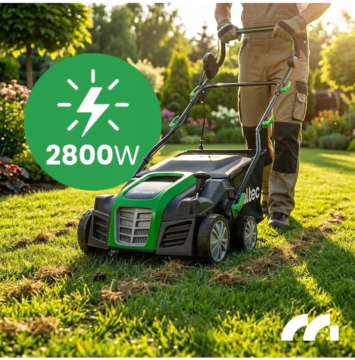 mocny aerator wertykulator elektryczny kosz 58l 3w1 2800w 40cm areator mocny aerator wertykulator elektryczny kosz 58l 3w1 2800w 40cm areator